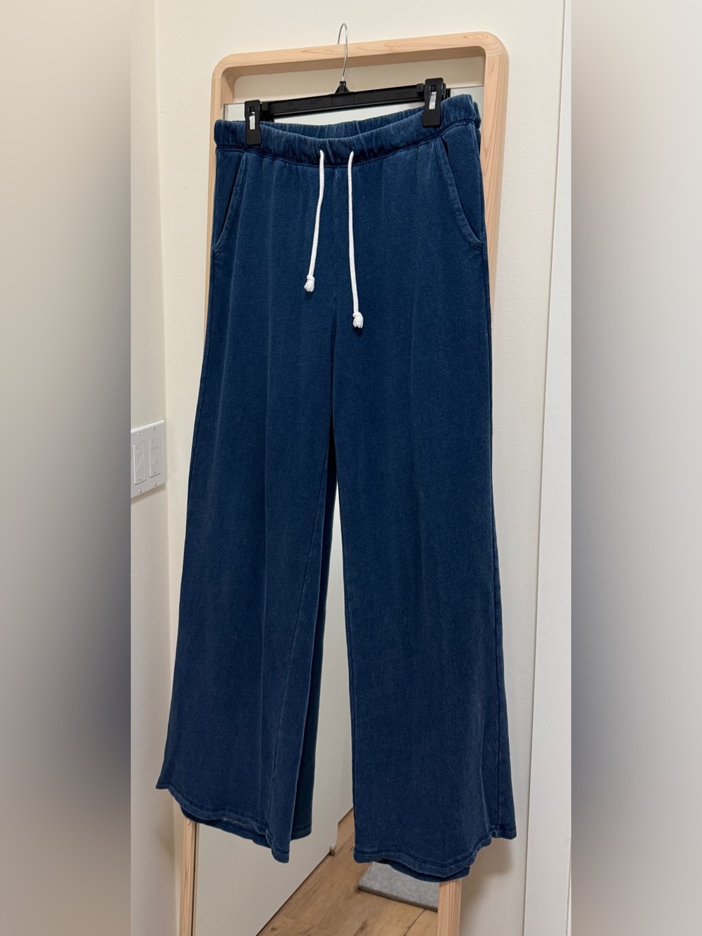 Z Supply Hunter Knit Denim Indigo Pant | Medium